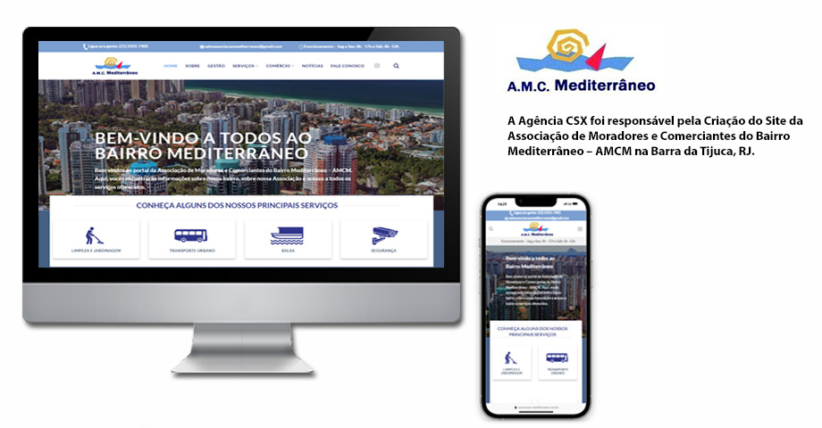 Criação de Site para AMCM